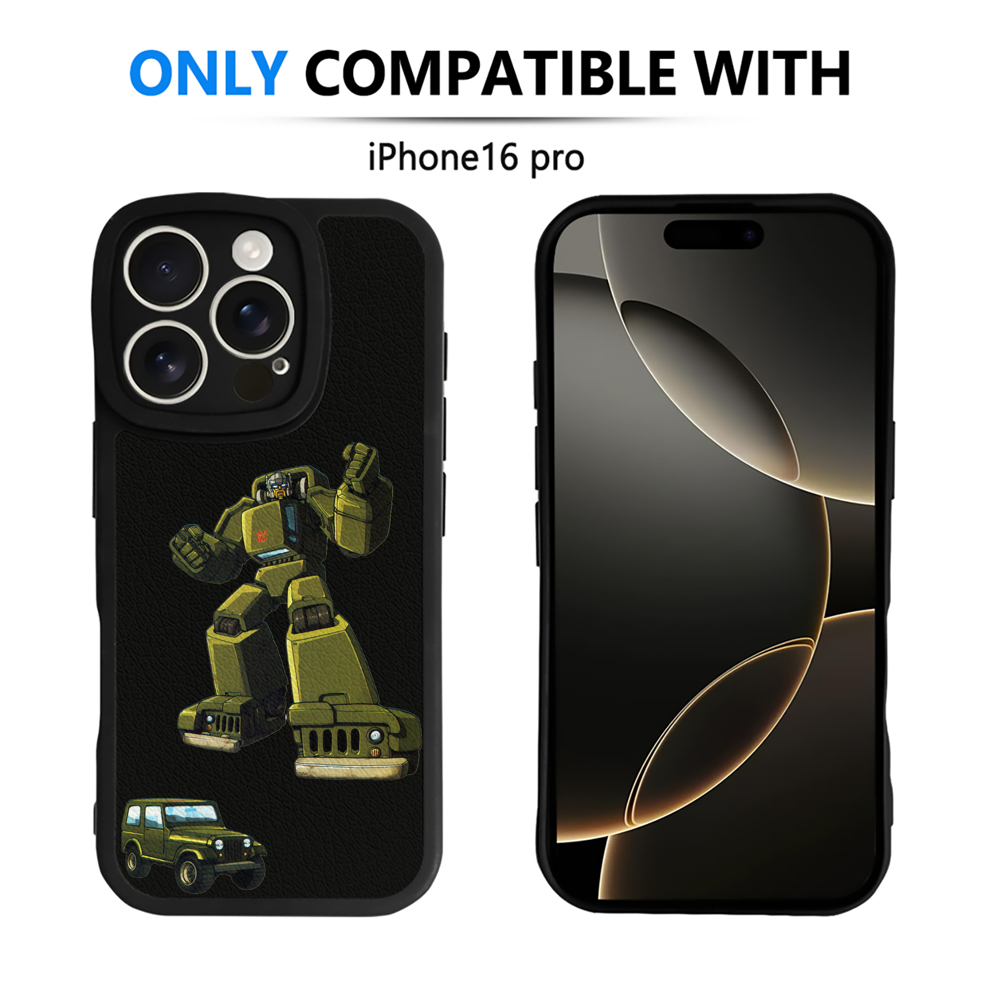 （画像用）  【iPhone 16シリーズ対応】シリコンスマホケース（レザー調） 材質：シリコン